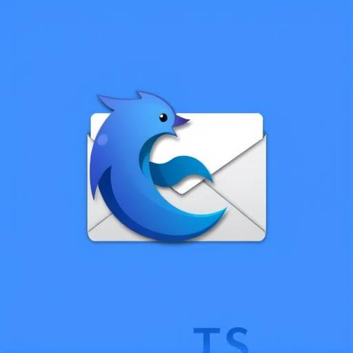 Screenshot of Thunderbird email client interface showcasing productivity features